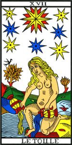 Image de la carte Etoile du Tarot
